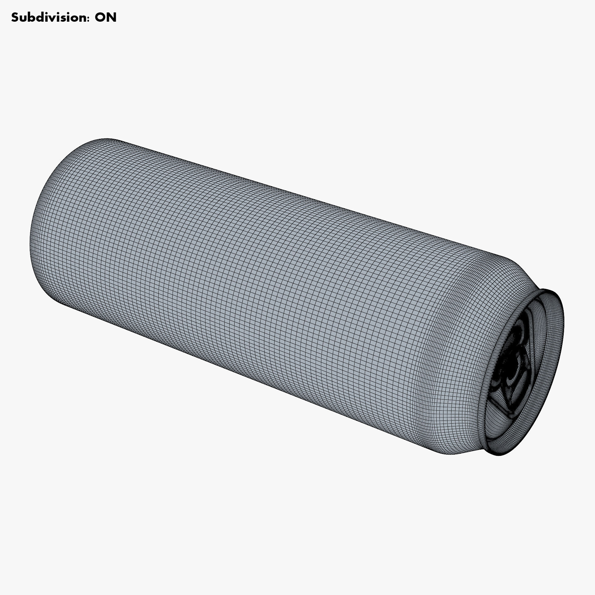 Aluminum Standard Can 568ml 1 Pinta v 2 3D model_17