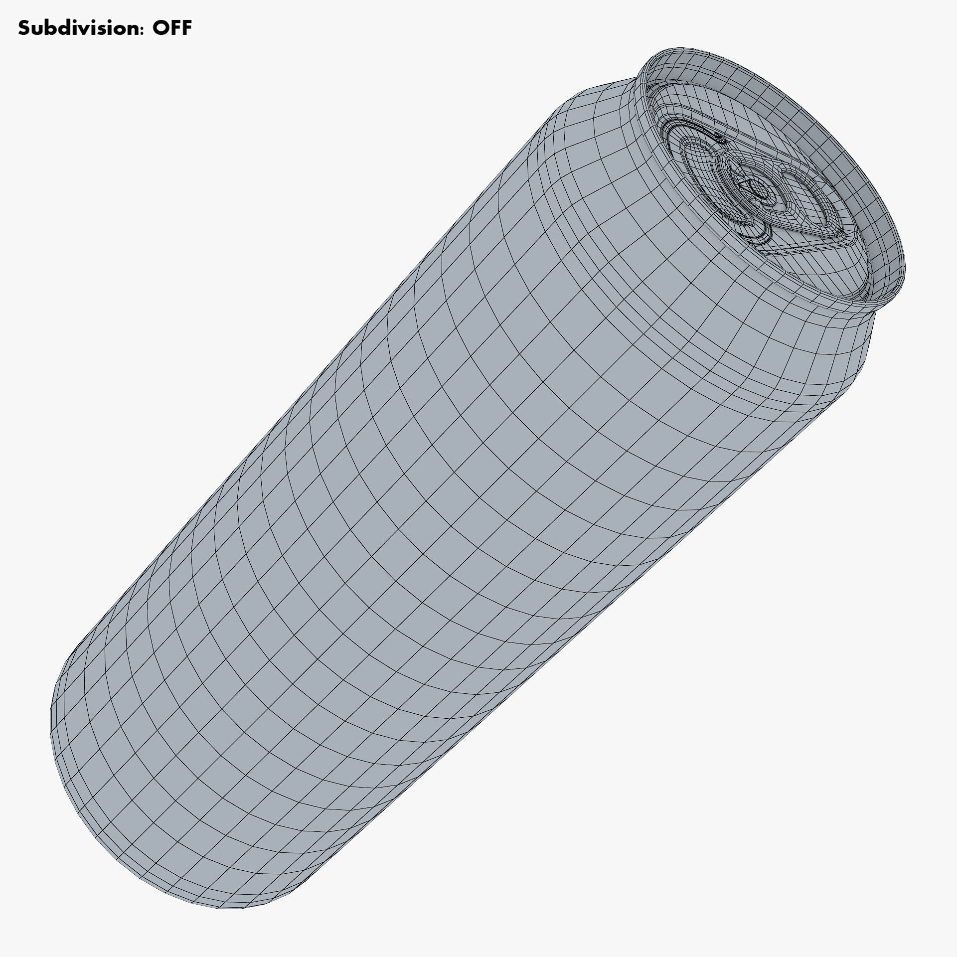 Aluminum Standard Can 568ml 1 Pinta v 2 3D model_10