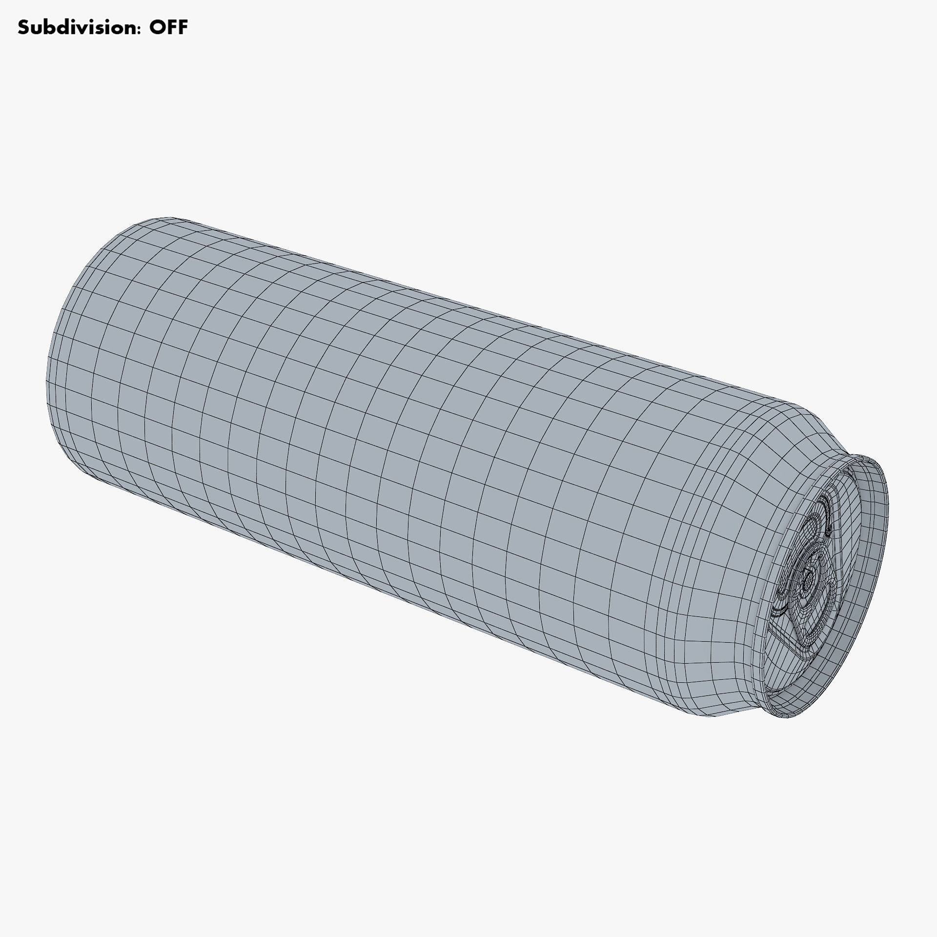 Aluminum Standard Can 568ml 1 Pinta v 2 3D model_18
