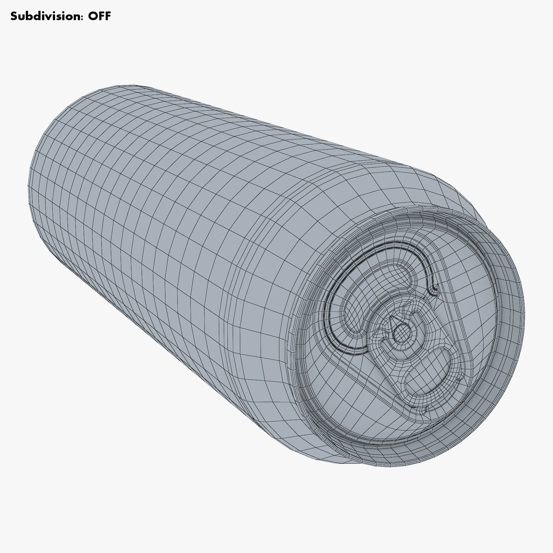 Aluminum Standard Can 568ml 1 Pinta v 2 3D model_24