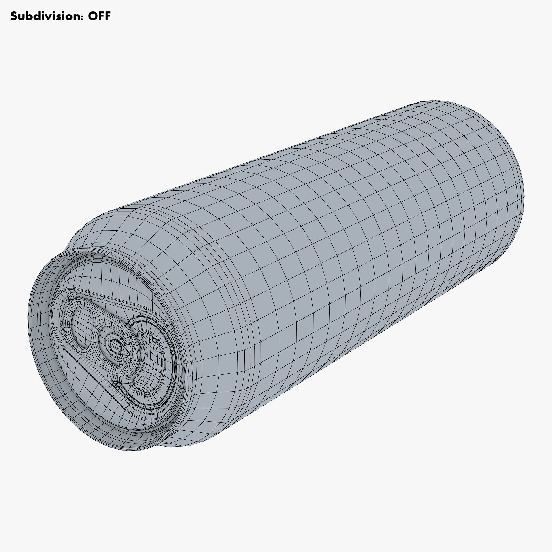 Aluminum Standard Can 568ml 1 Pinta v 2 3D model_20