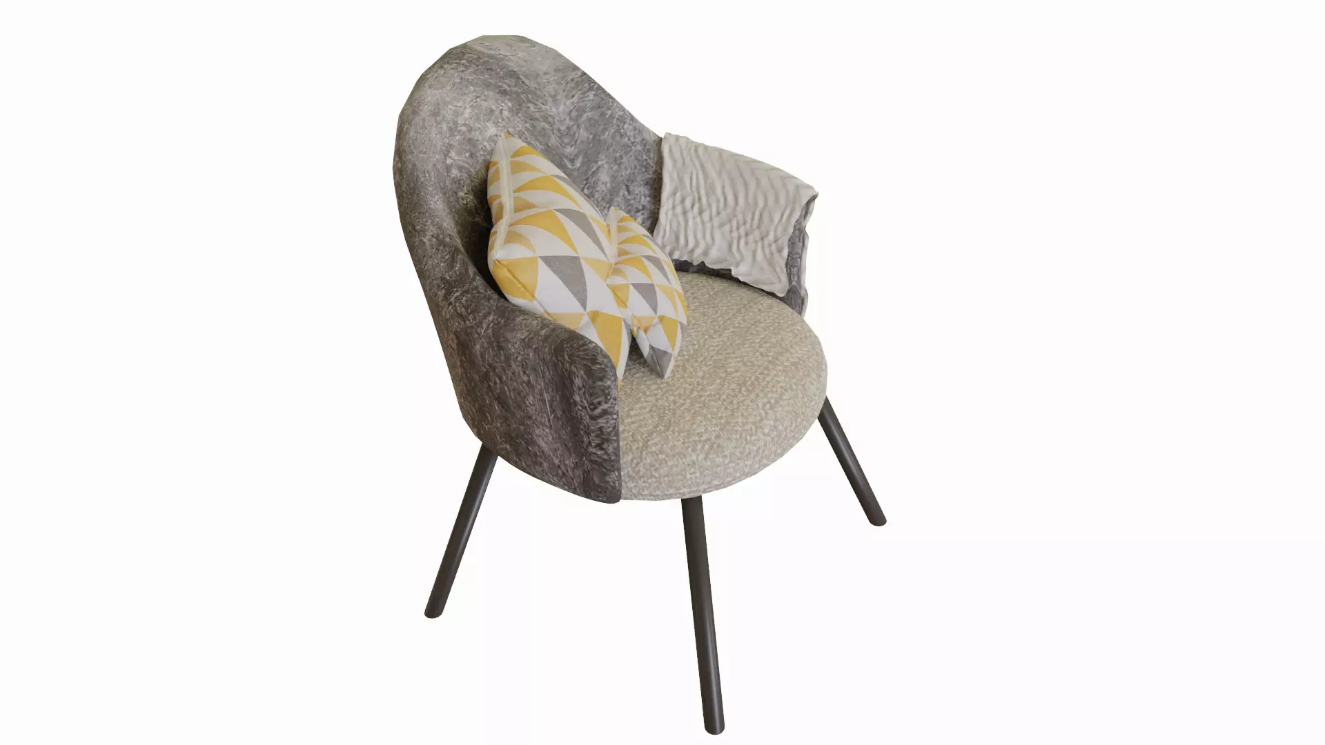 Backyard chair 3D model_0