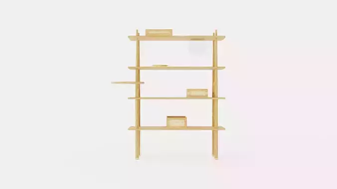 Stories Oak Shelf