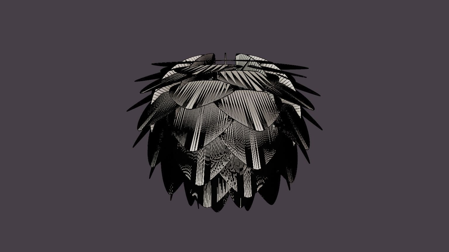 Silvia Lamp Low-poly 3D model_3