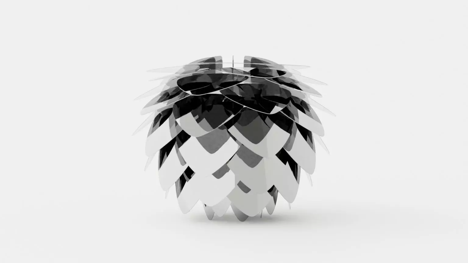 Silvia Lamp Low-poly 3D model_0