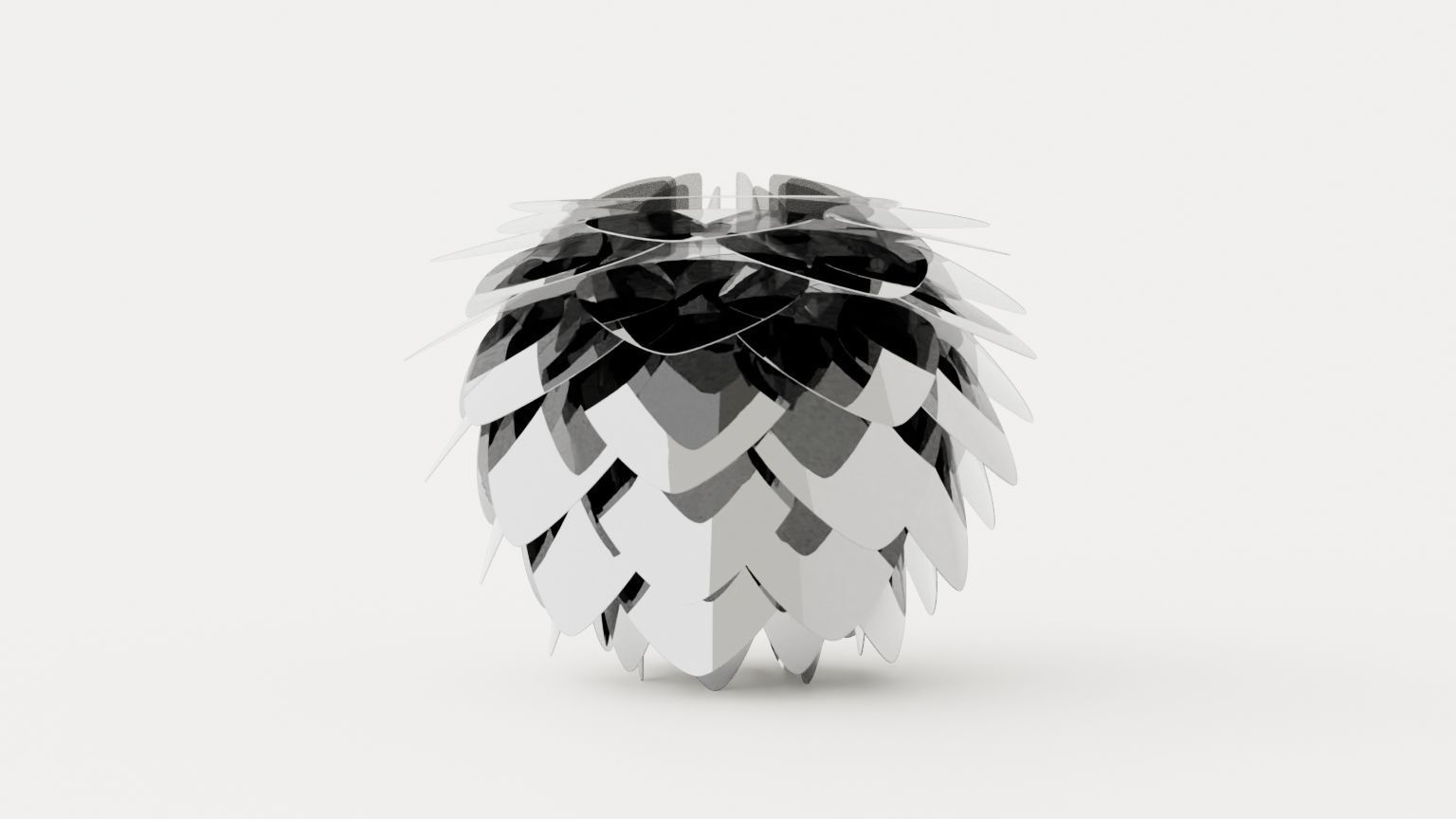 Silvia Lamp Low-poly 3D model_1