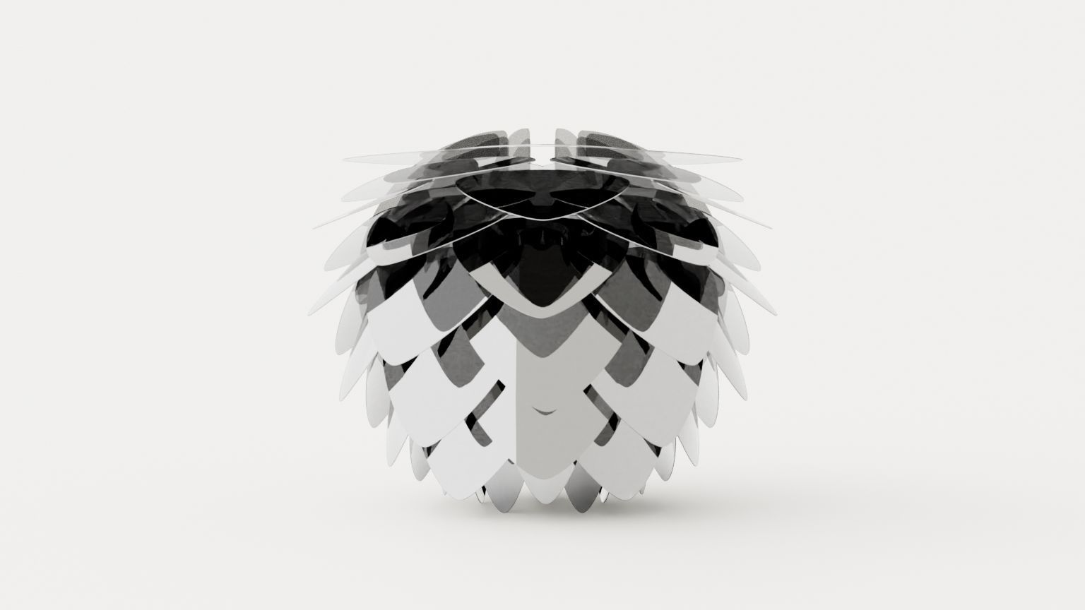 Silvia Lamp Low-poly 3D model_2