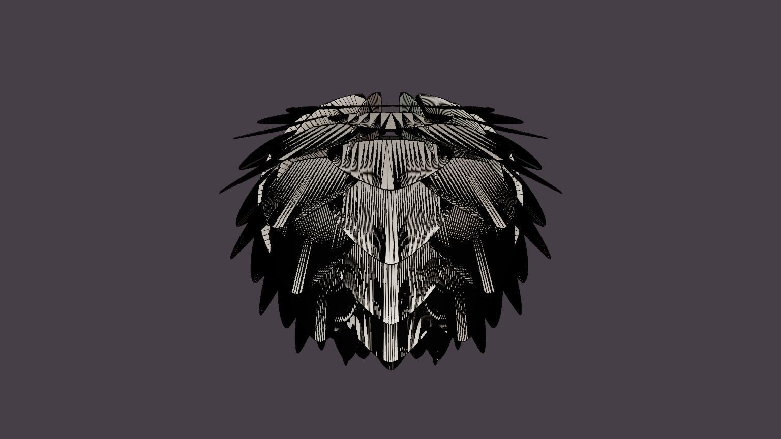 Silvia Lamp Low-poly 3D model_5