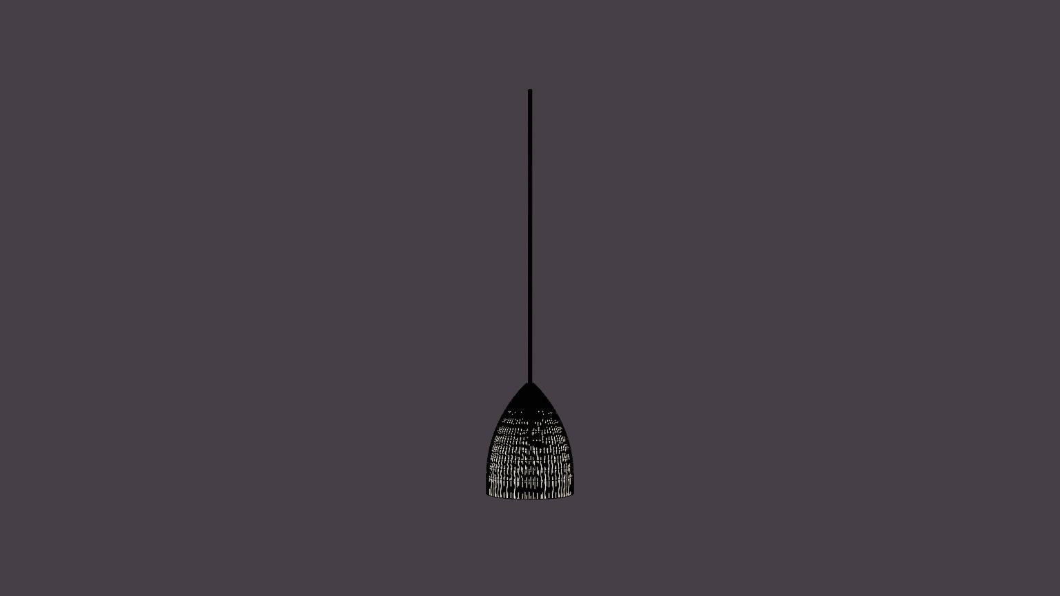Ripples Lamp Low-poly 3D model_5