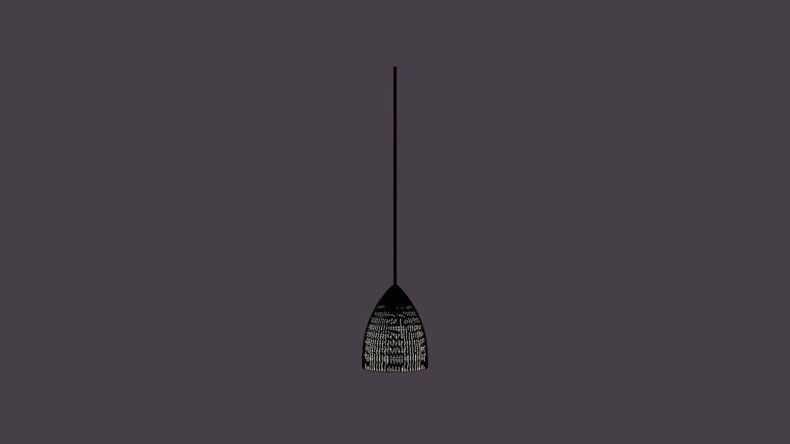 Ripples Lamp Low-poly 3D model_4