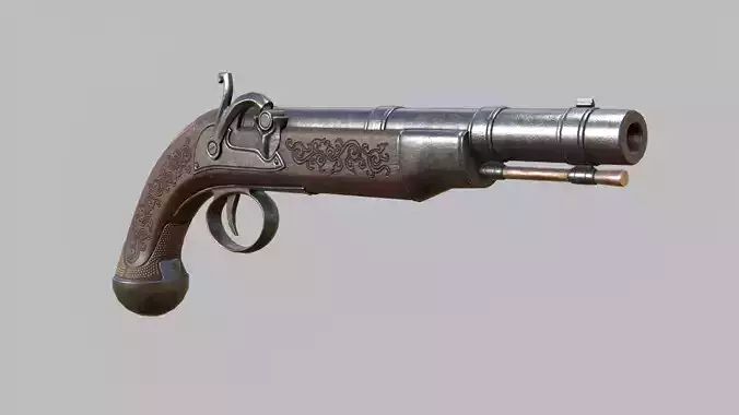 Flintlock Pirate Pistol
