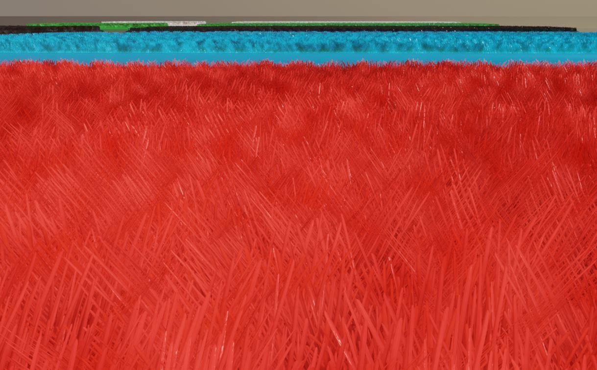 Bathroom Carpets Low-poly 3D model_10