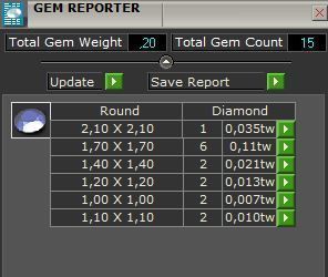 Lotus Diamond Pendant 4305 3D print model_6