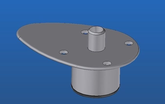 Pied CAMAR Free 3D print model