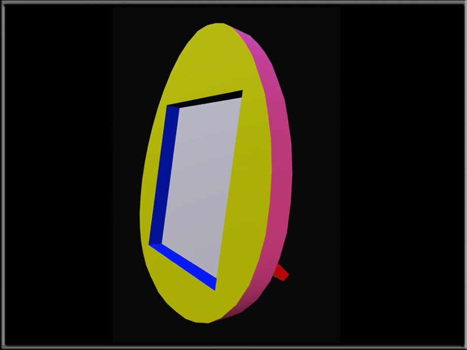 EGG Frame Low-poly 3D model_3