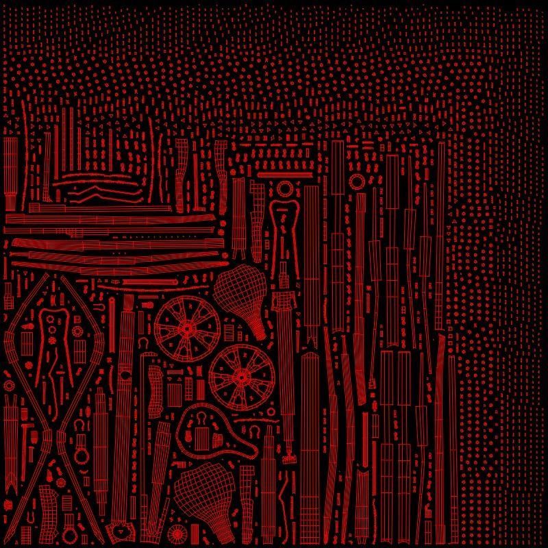 Ice Cream Cart Low-poly 3D model_10