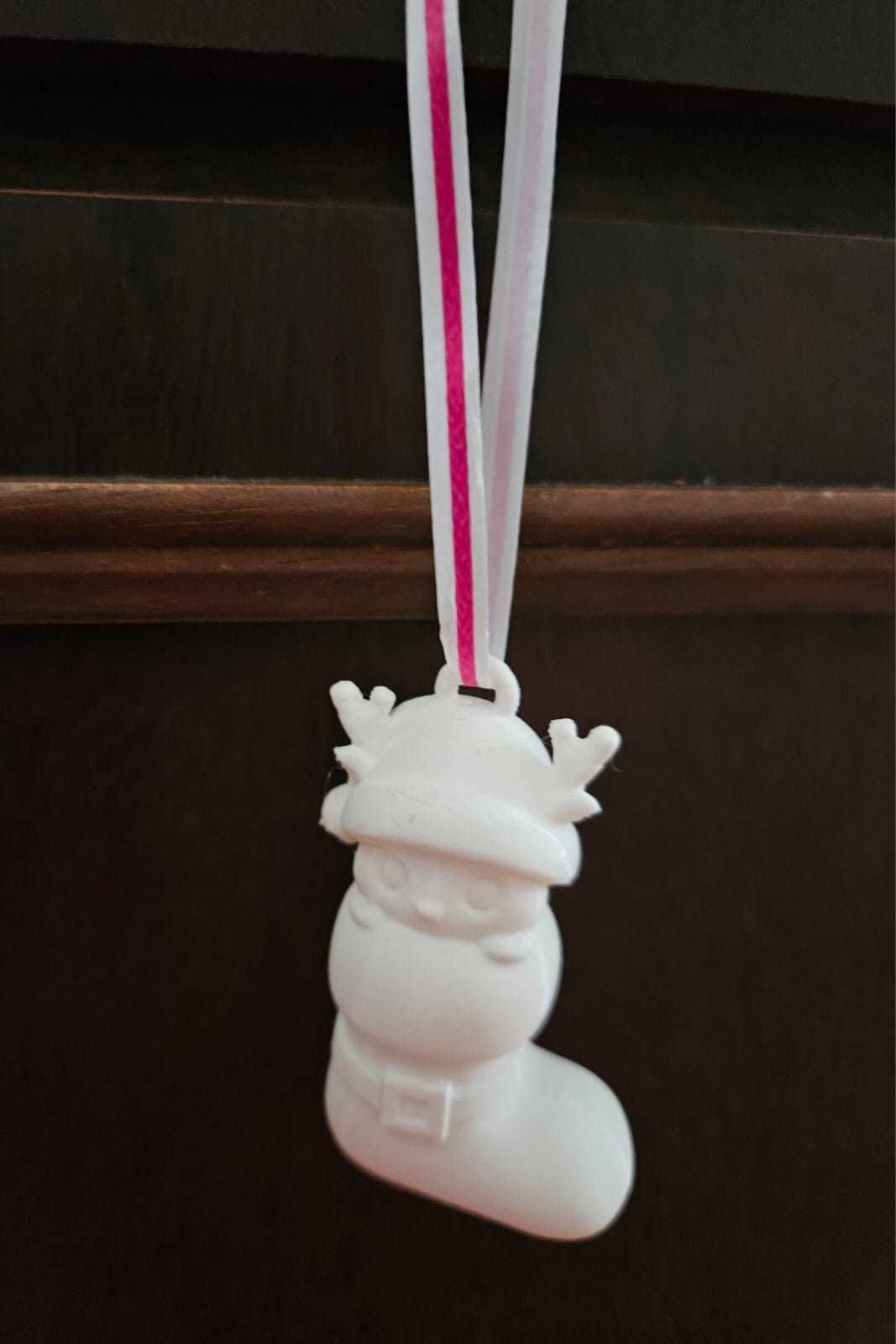 Reindeer Xmas Sock 3D print model_12