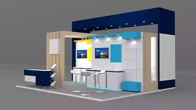 Exhibition stall 30sqmtr 6x5mtr