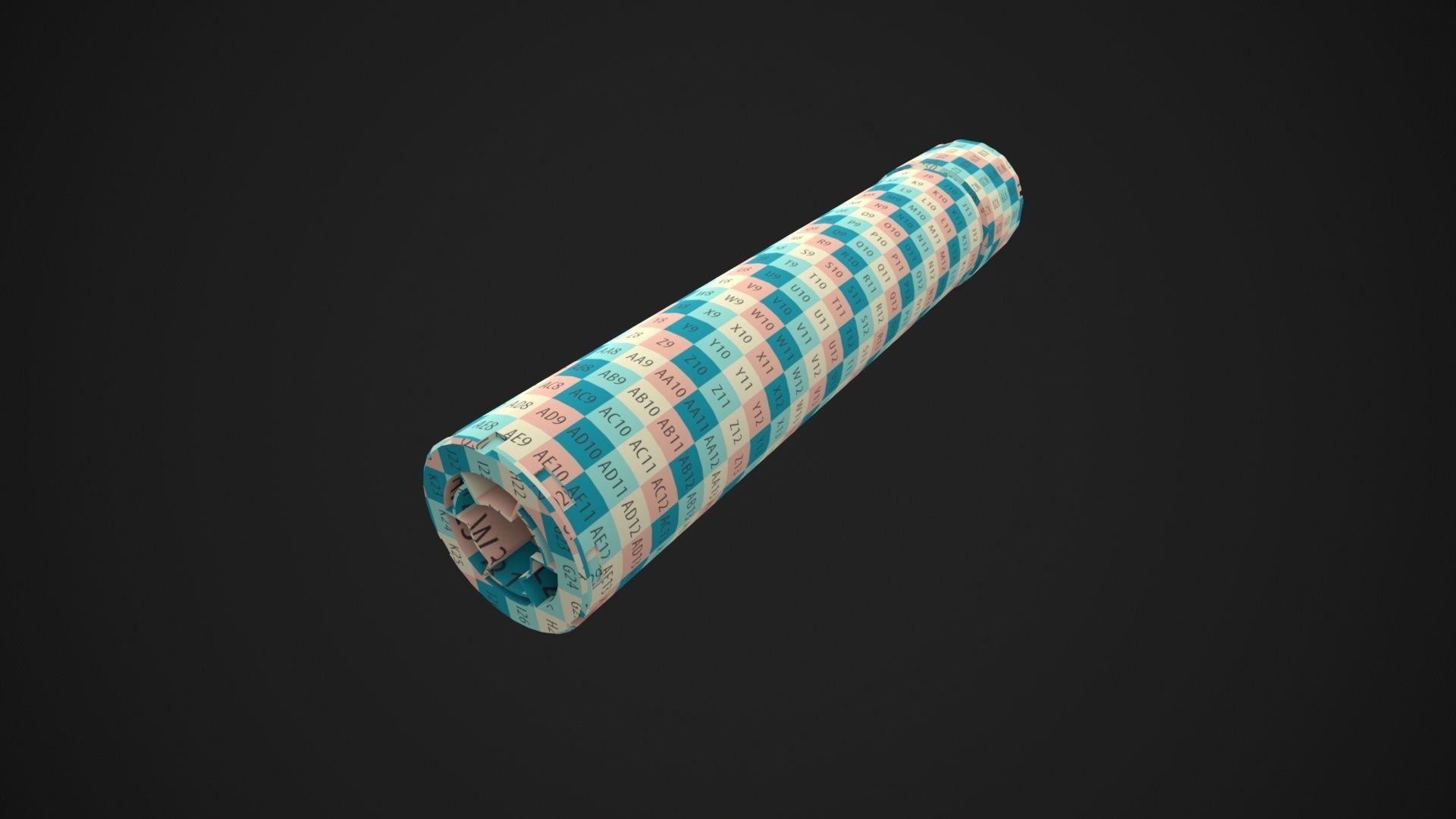 Sig Sauer SLH 300TI Suppressor Low-poly 3D model_21
