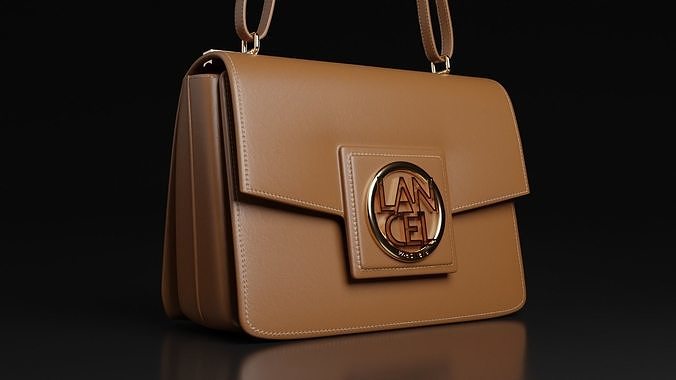 ROXANE DE LANCEL design leather bag 3D model