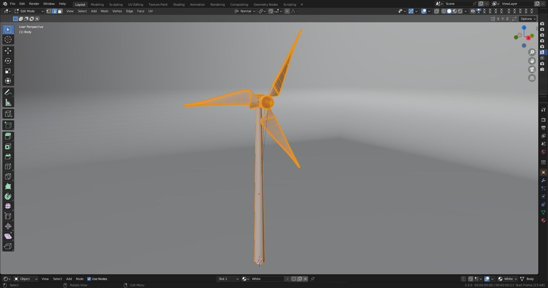EOLIC TURBINE 3D model_7