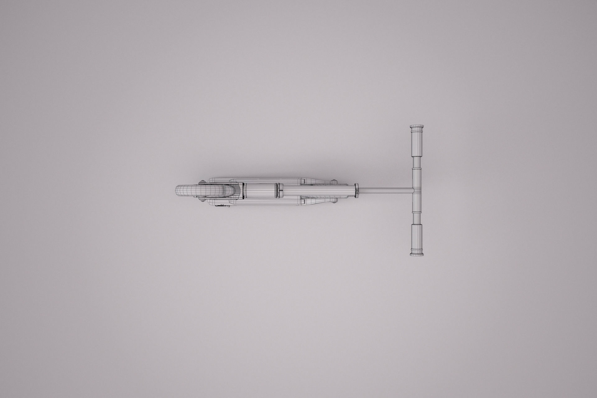 Razor A6 Kick Scooter 3D model_12