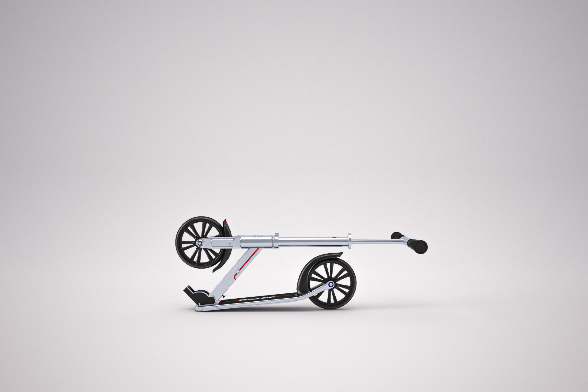 Razor A6 Kick Scooter 3D model_7
