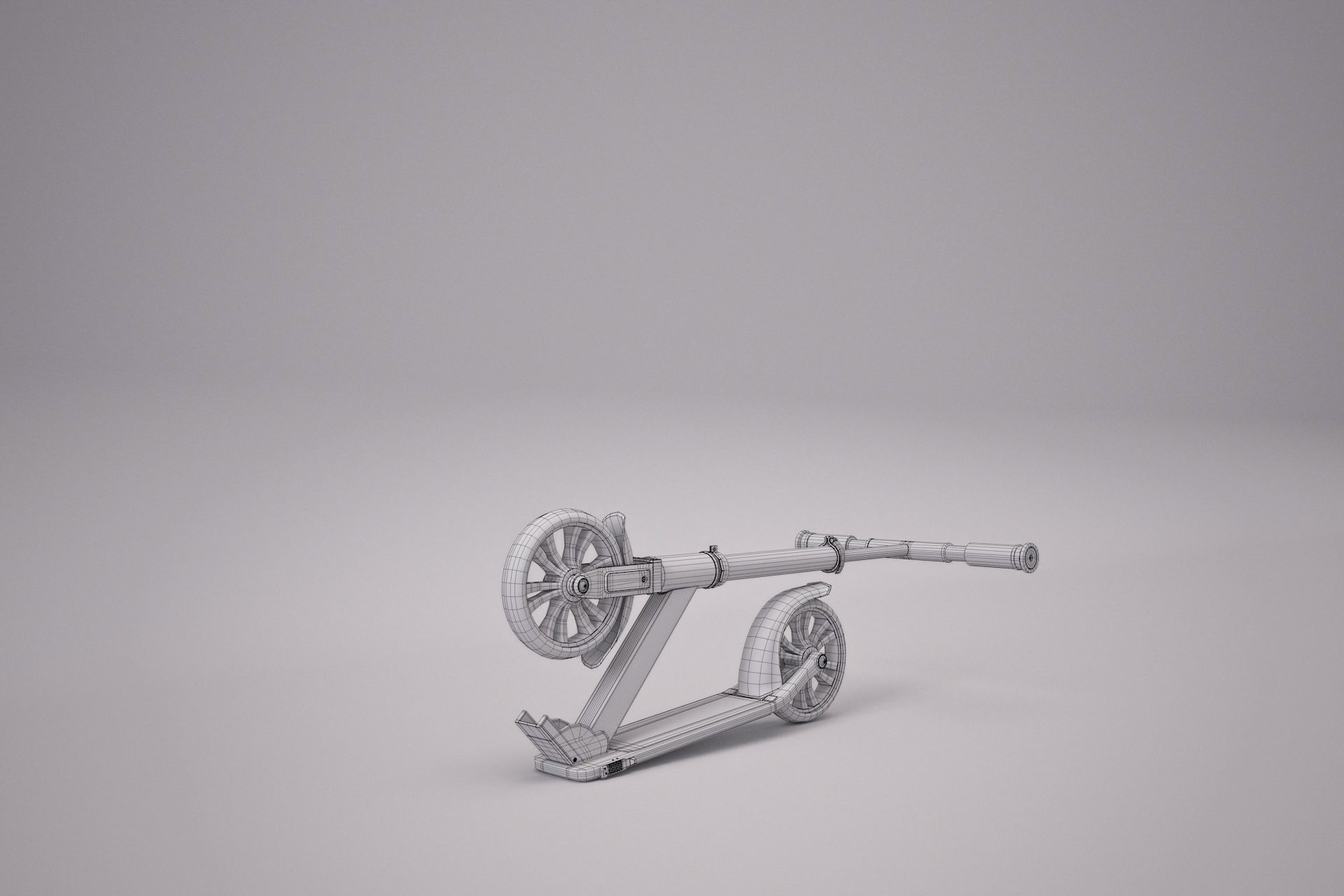 Razor A6 Kick Scooter 3D model_11