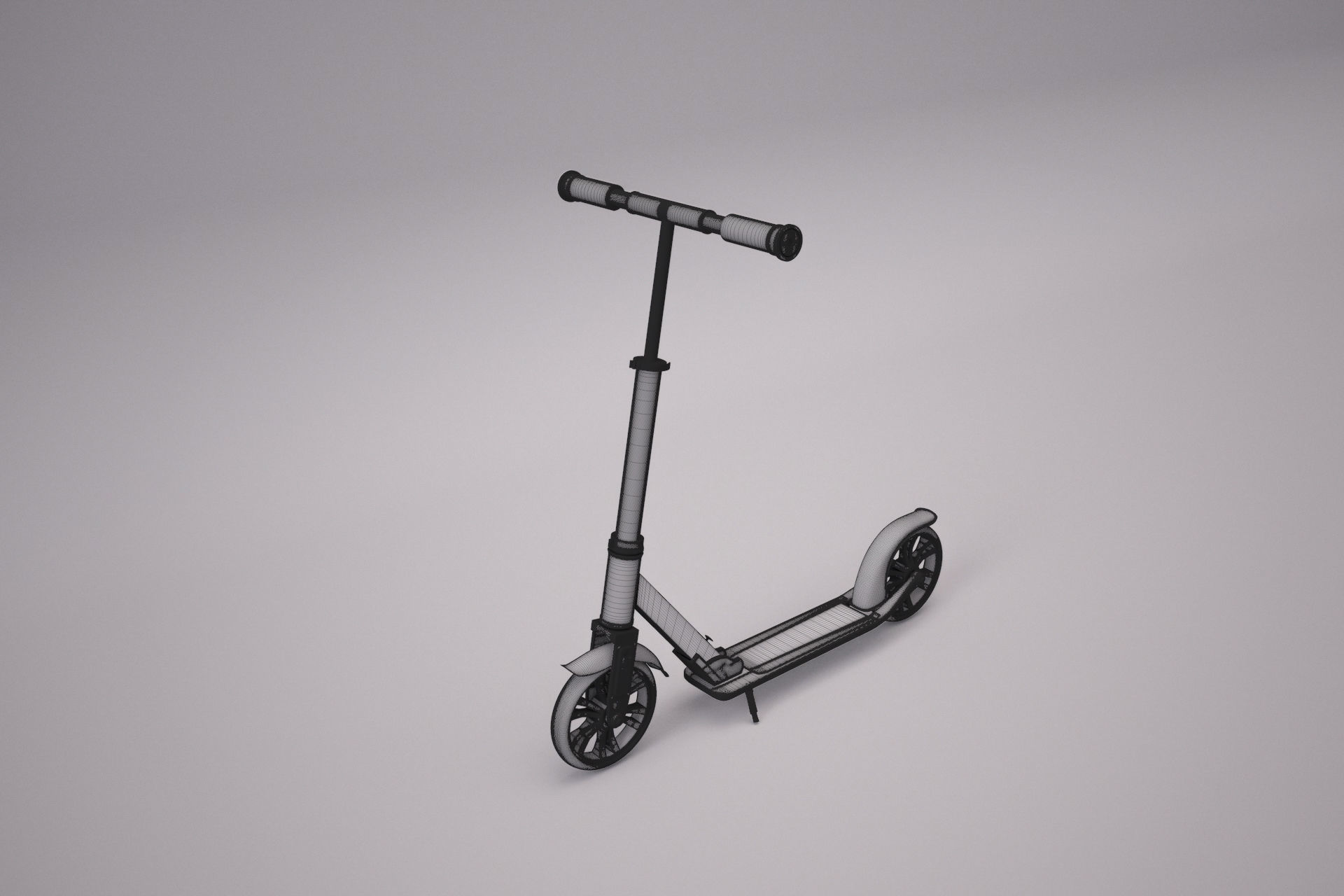 Razor A6 Kick Scooter 3D model_17