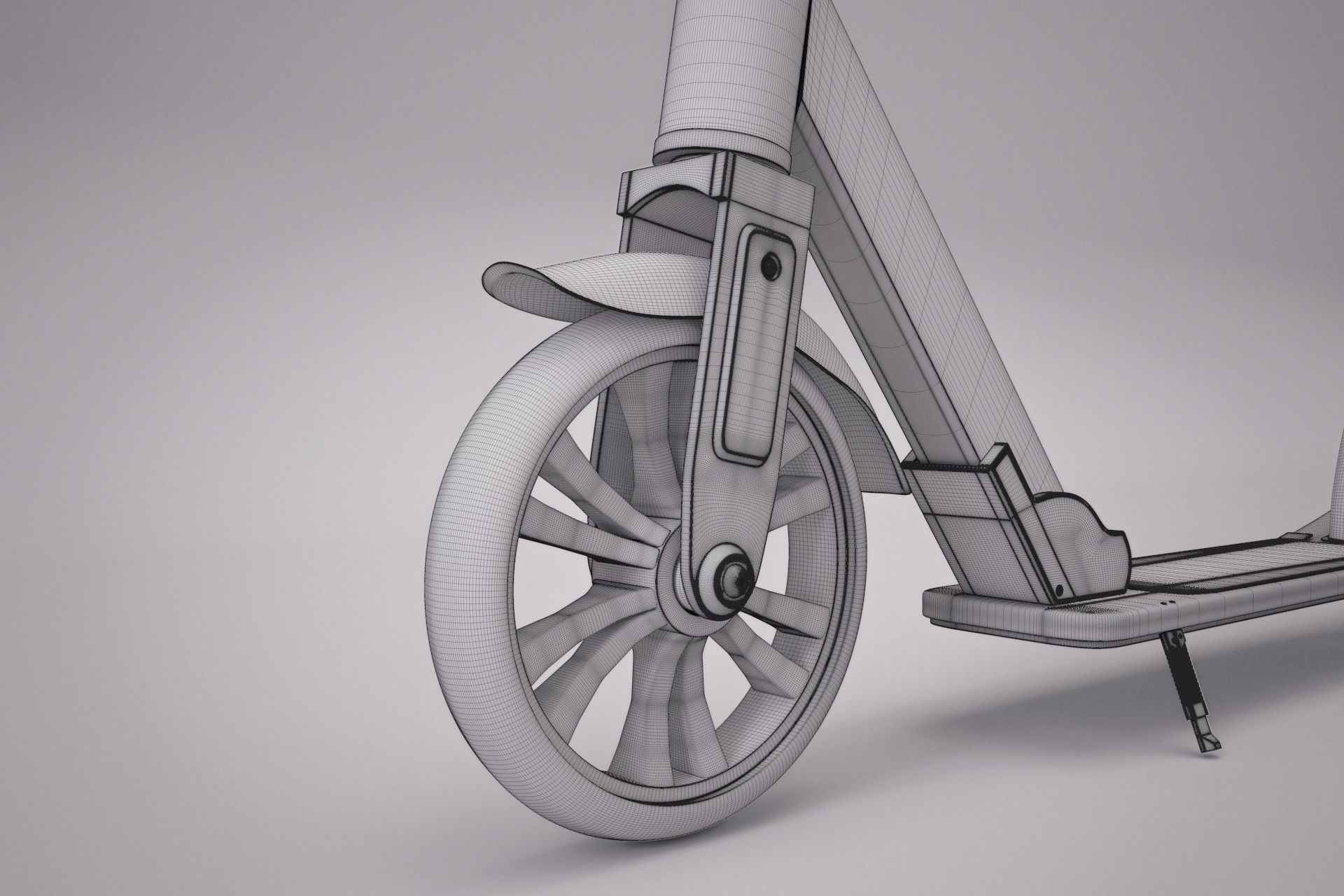 Razor A6 Kick Scooter 3D model_19