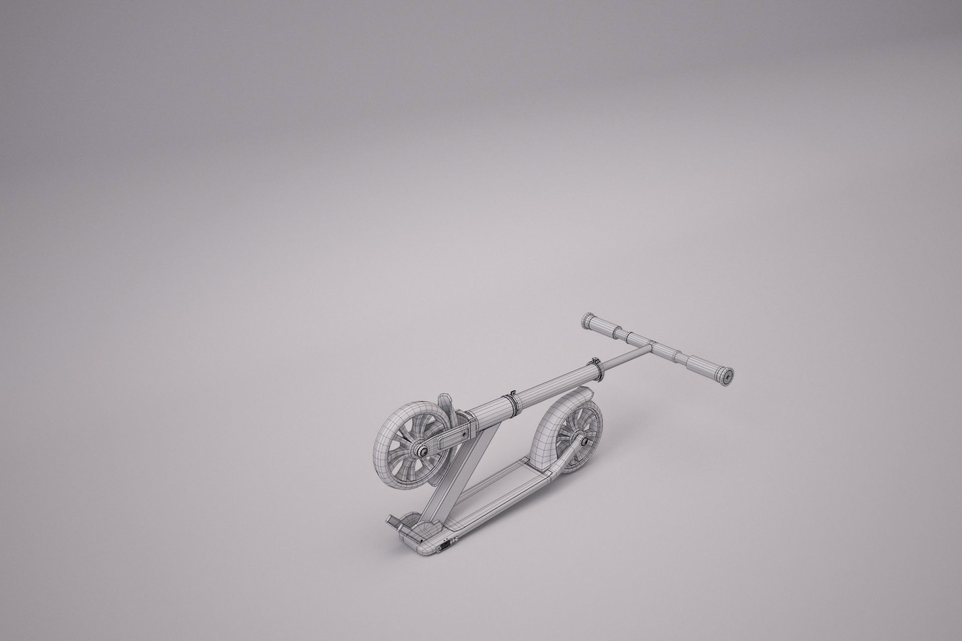 Razor A6 Kick Scooter 3D model_13
