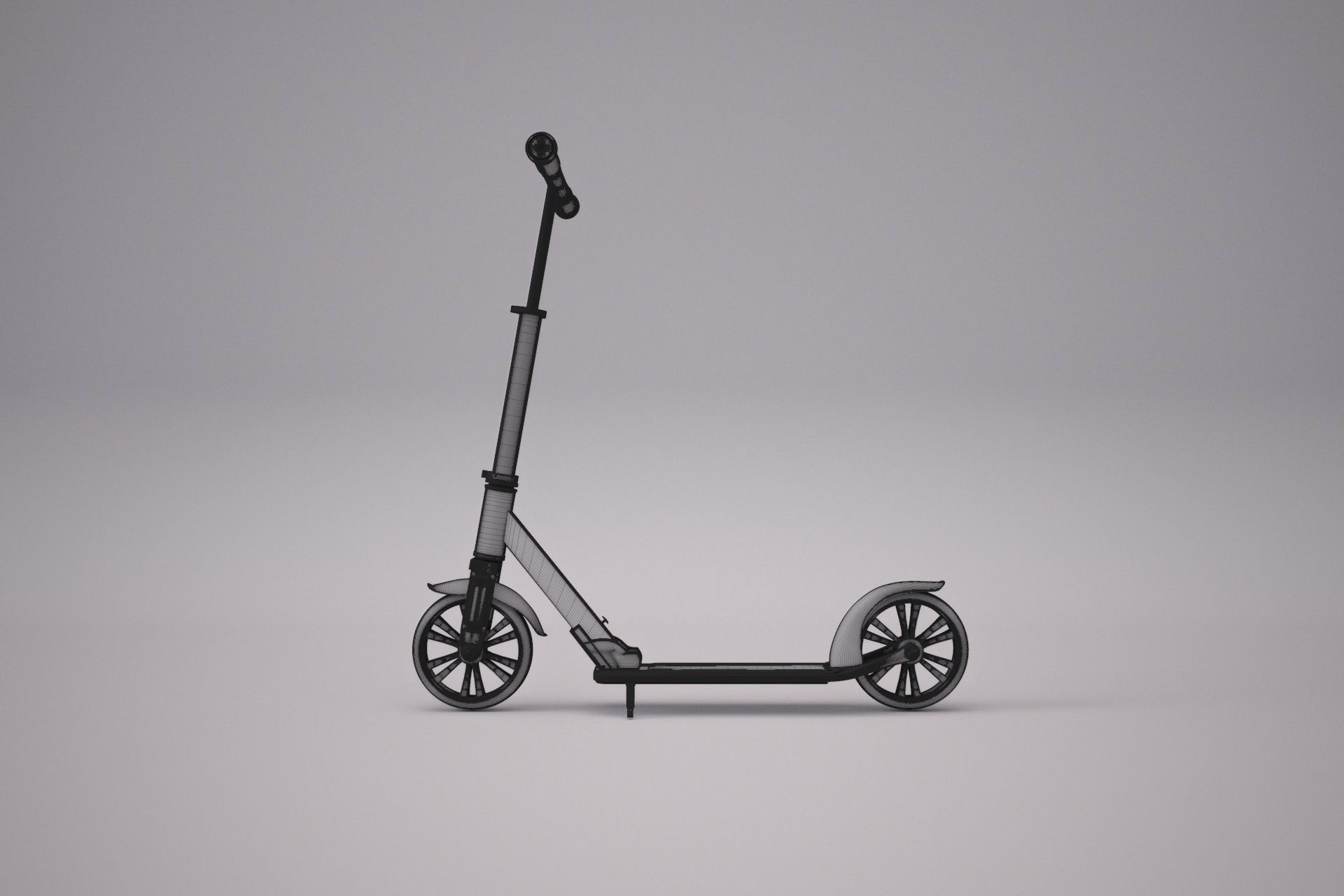 Razor A6 Kick Scooter 3D model_14