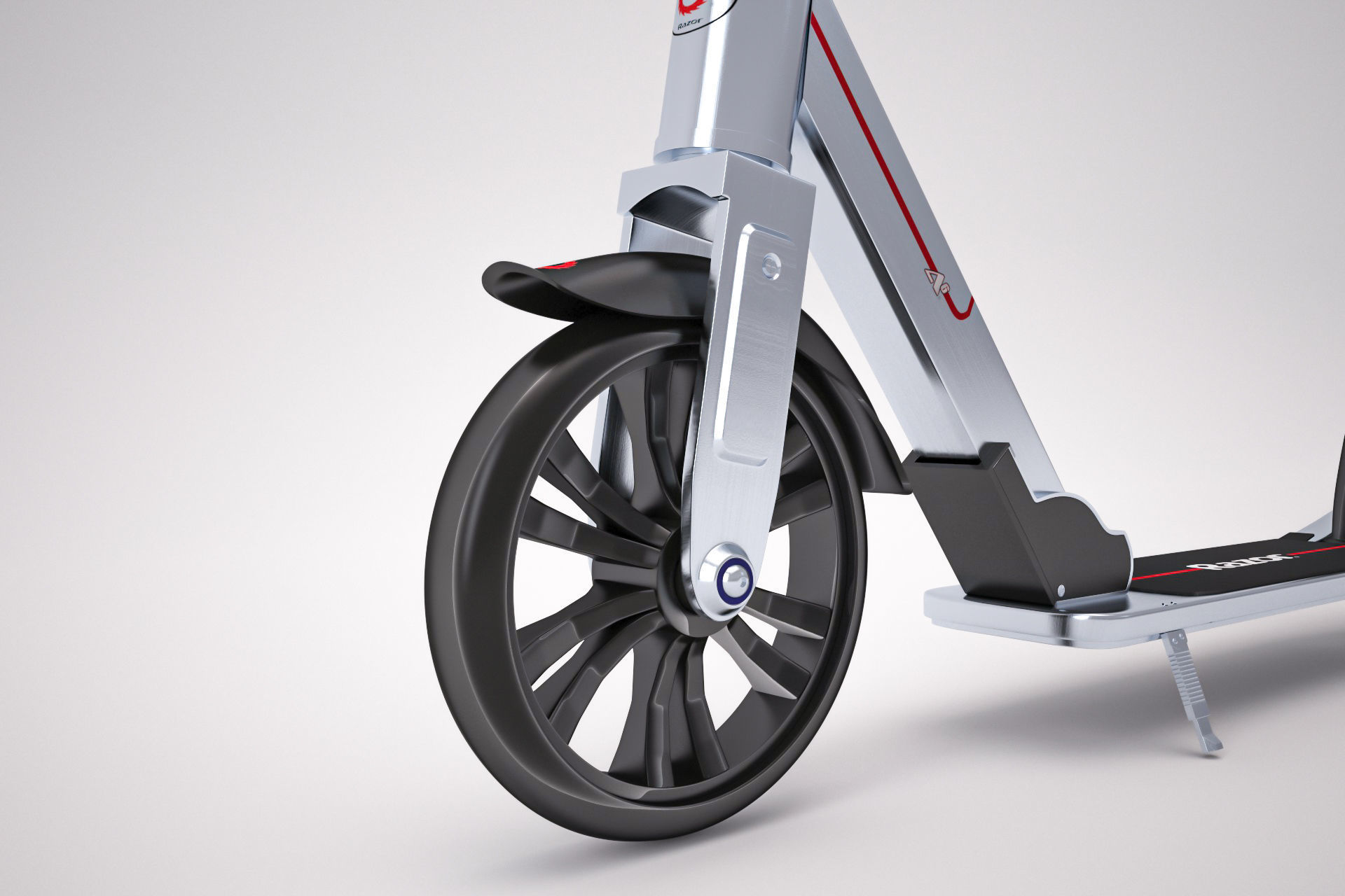 Razor A6 Kick Scooter 3D model_3