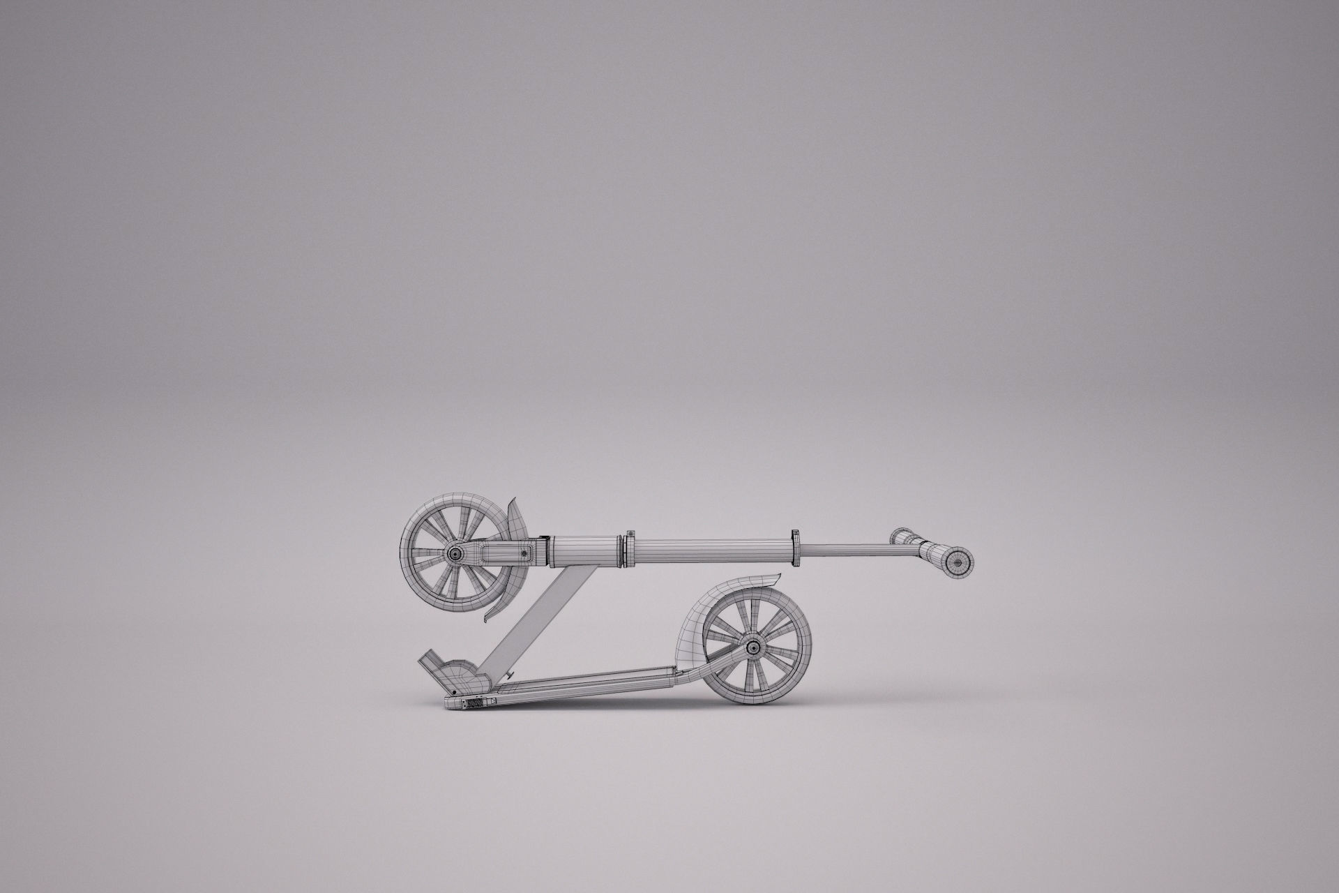 Razor A6 Kick Scooter 3D model_10