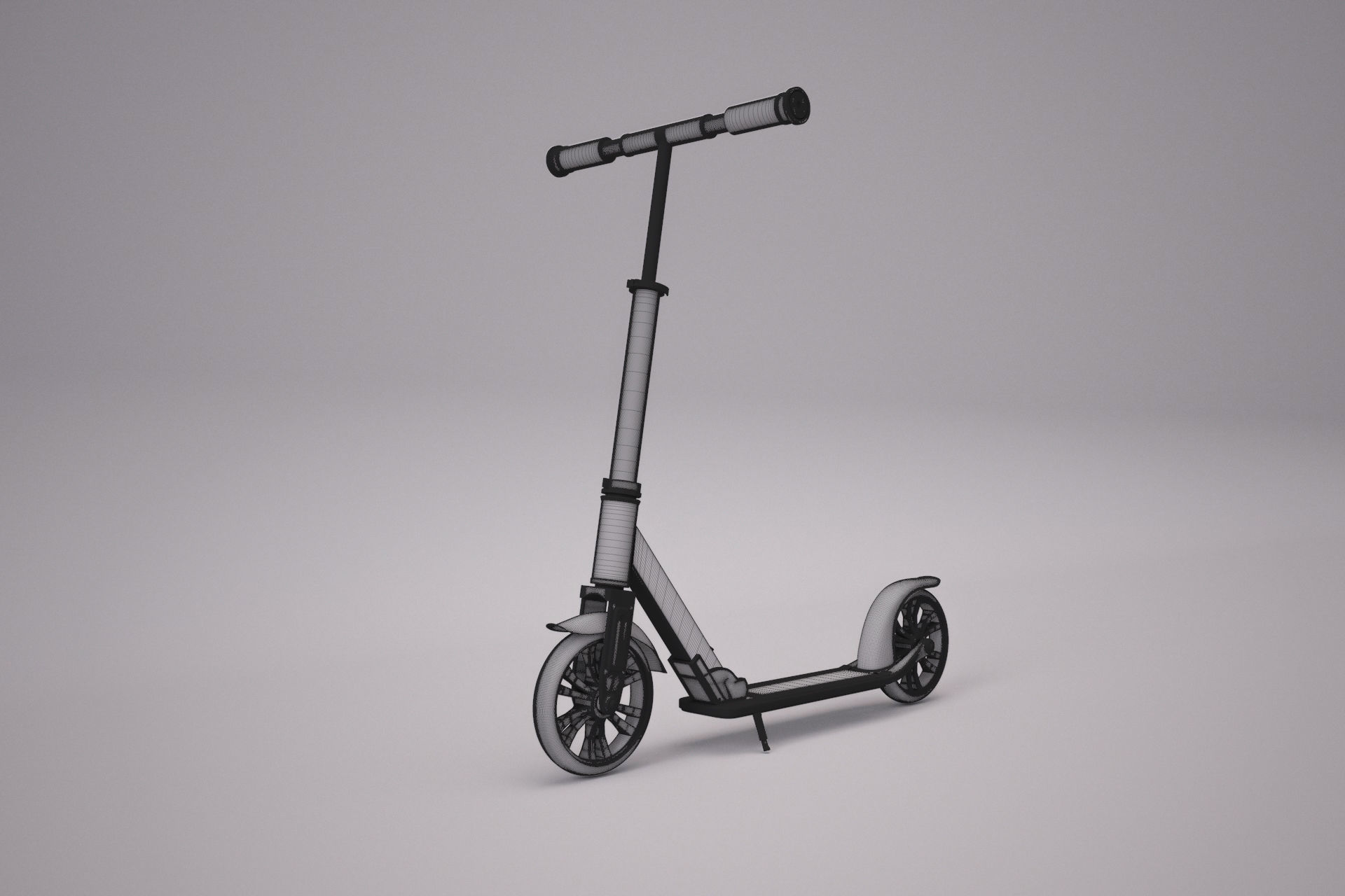 Razor A6 Kick Scooter 3D model_15