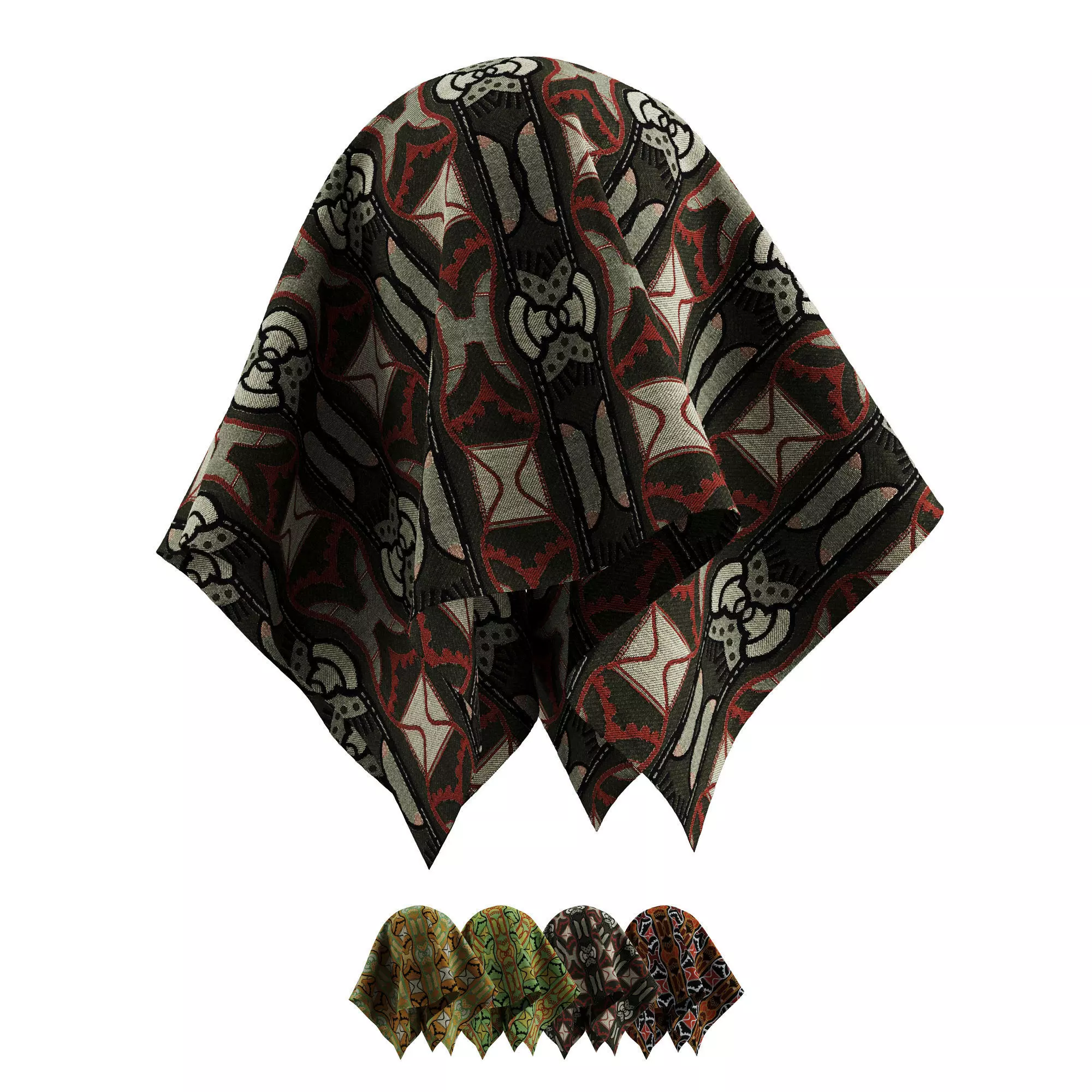 Keymer Textile Solo Sungai Texture