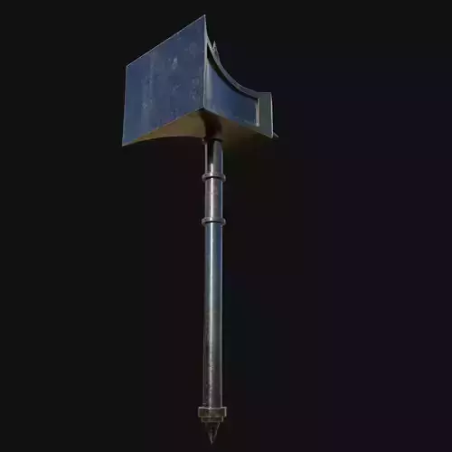 Martial 3D Model of Ninjas Stealth Hammer for Silent Strikes