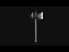 Martial 3D Model of Ninjas Stealth Hammer for Silent Strikes 3D model_1