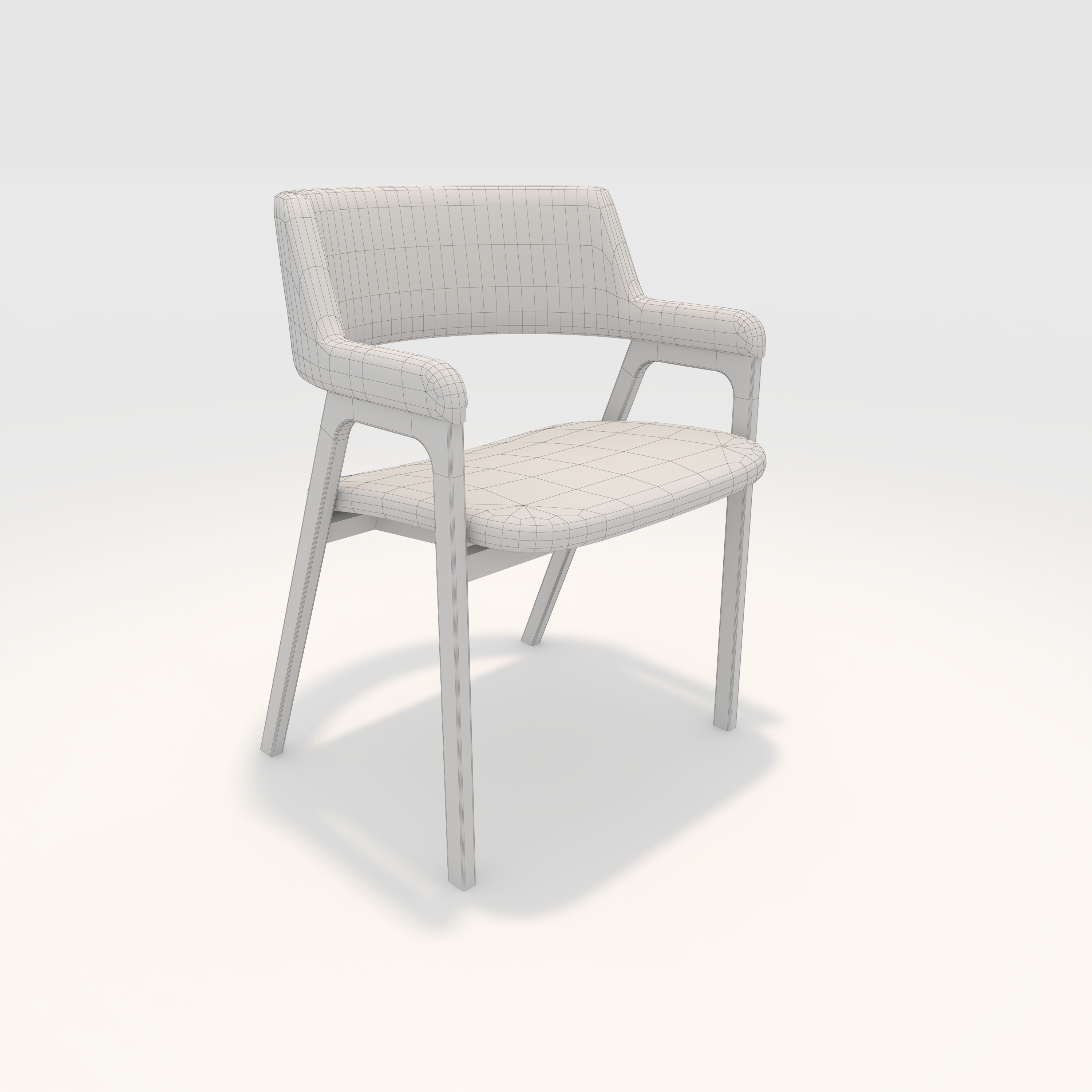 Armchair 3 3D model_1