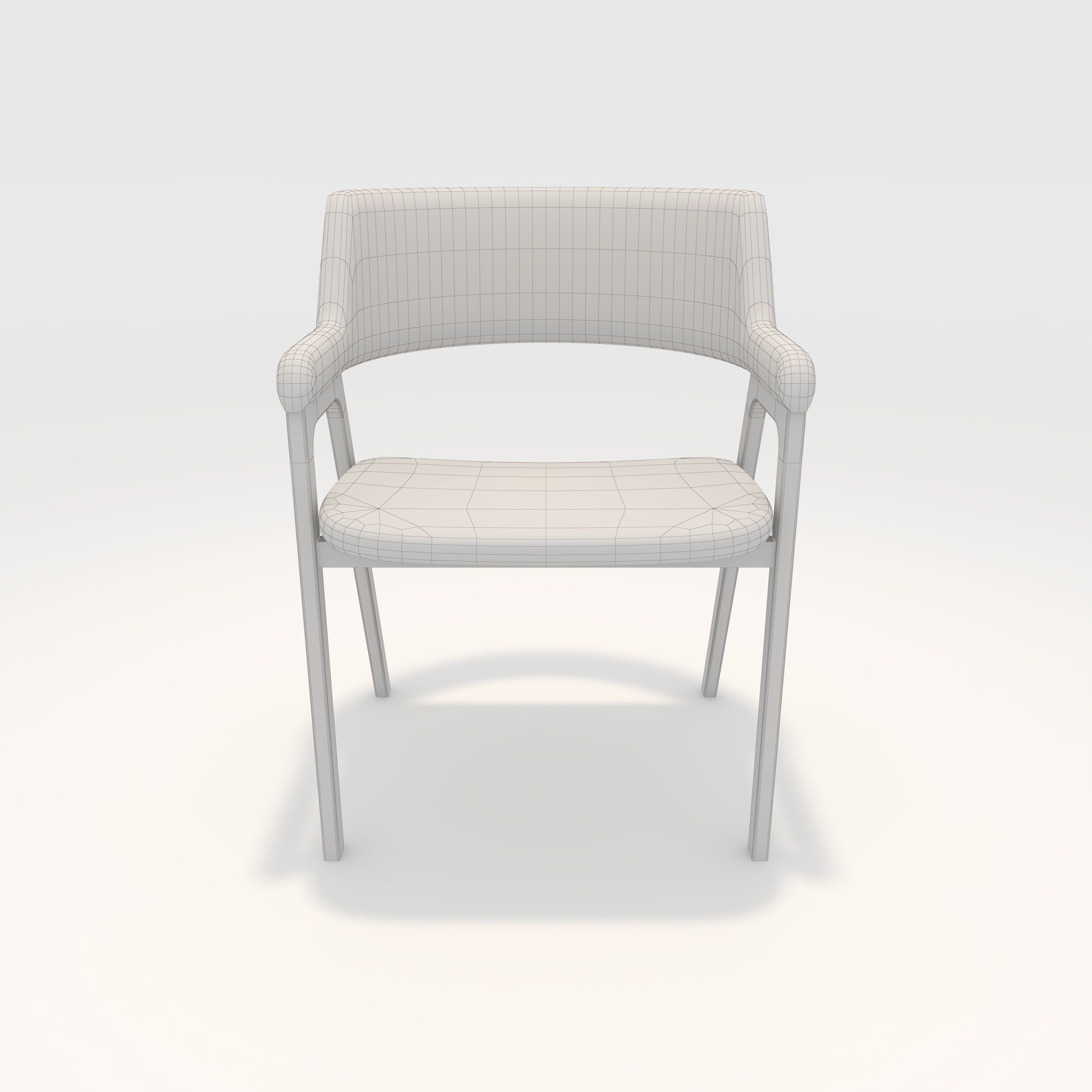 Armchair 3 3D model_3