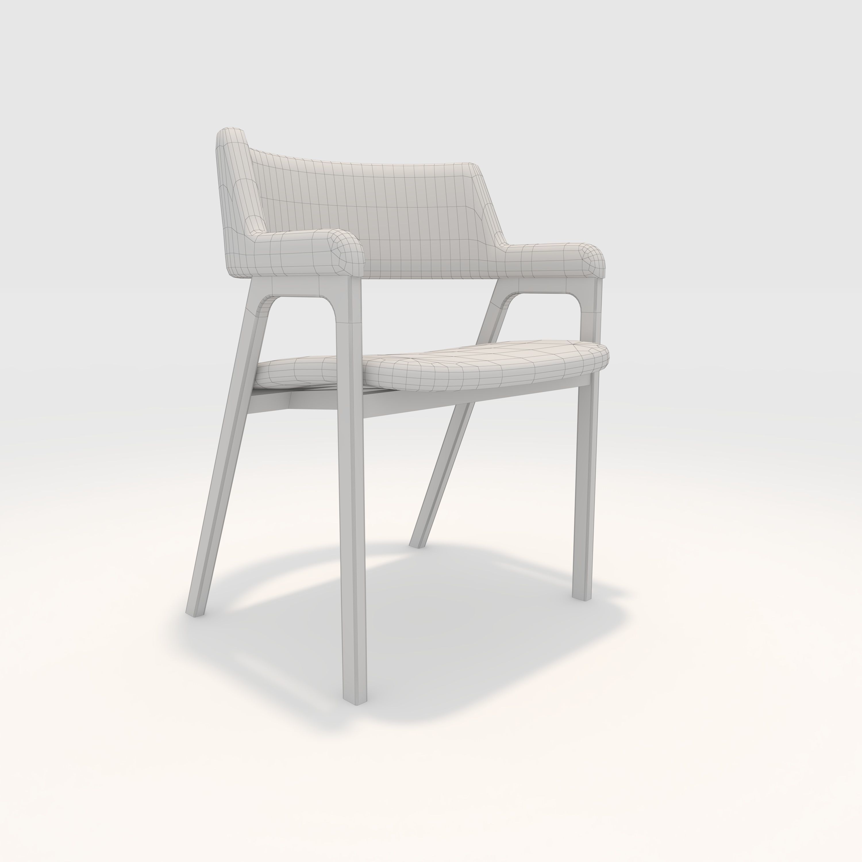 Armchair 3 3D model_7