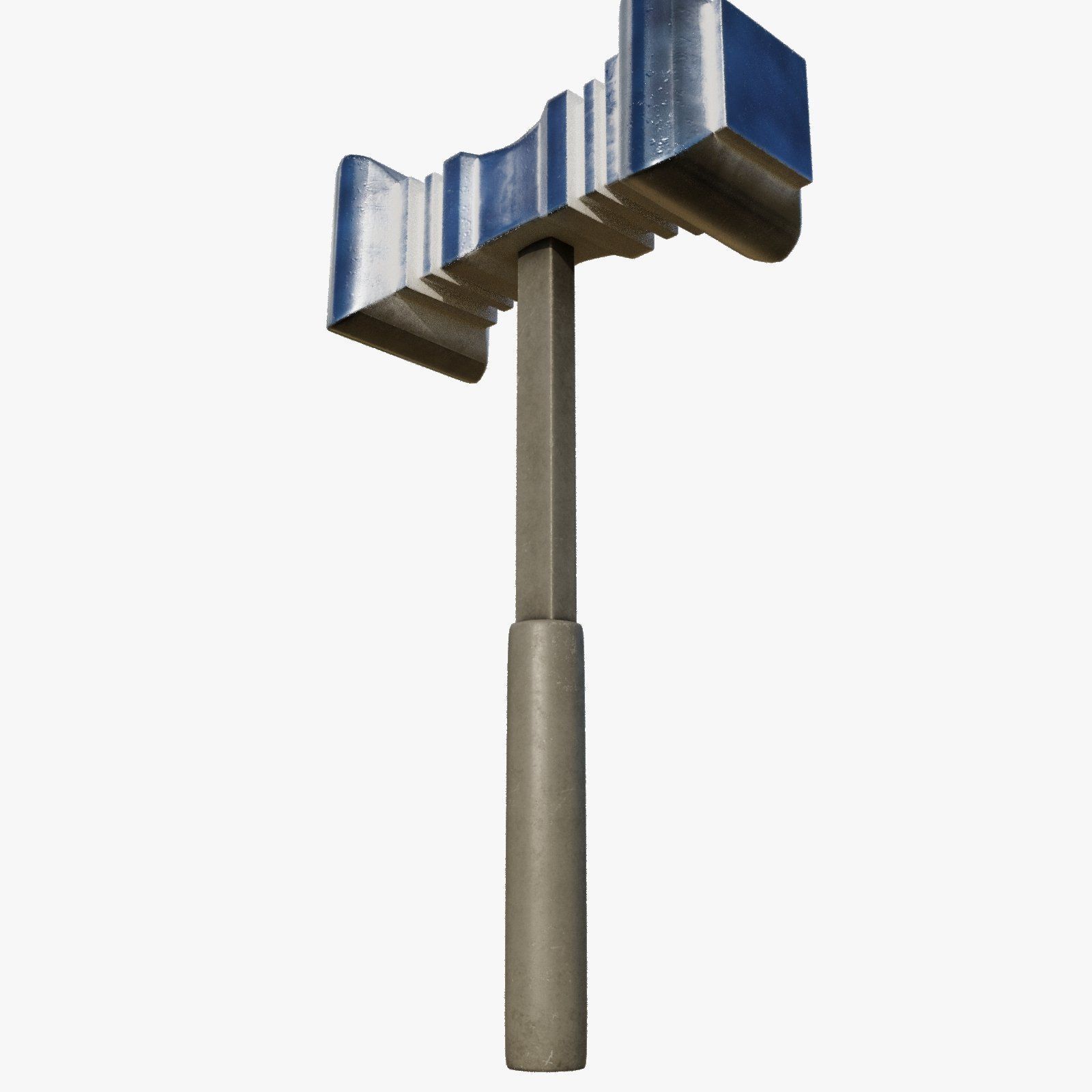 Futuristic 3D Model of Cybernetic Hammer for Sci Fi Battles 3D model_10