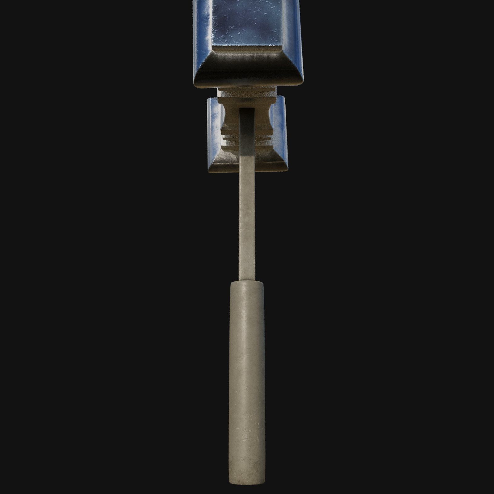 Futuristic 3D Model of Cybernetic Hammer for Sci Fi Battles 3D model_7