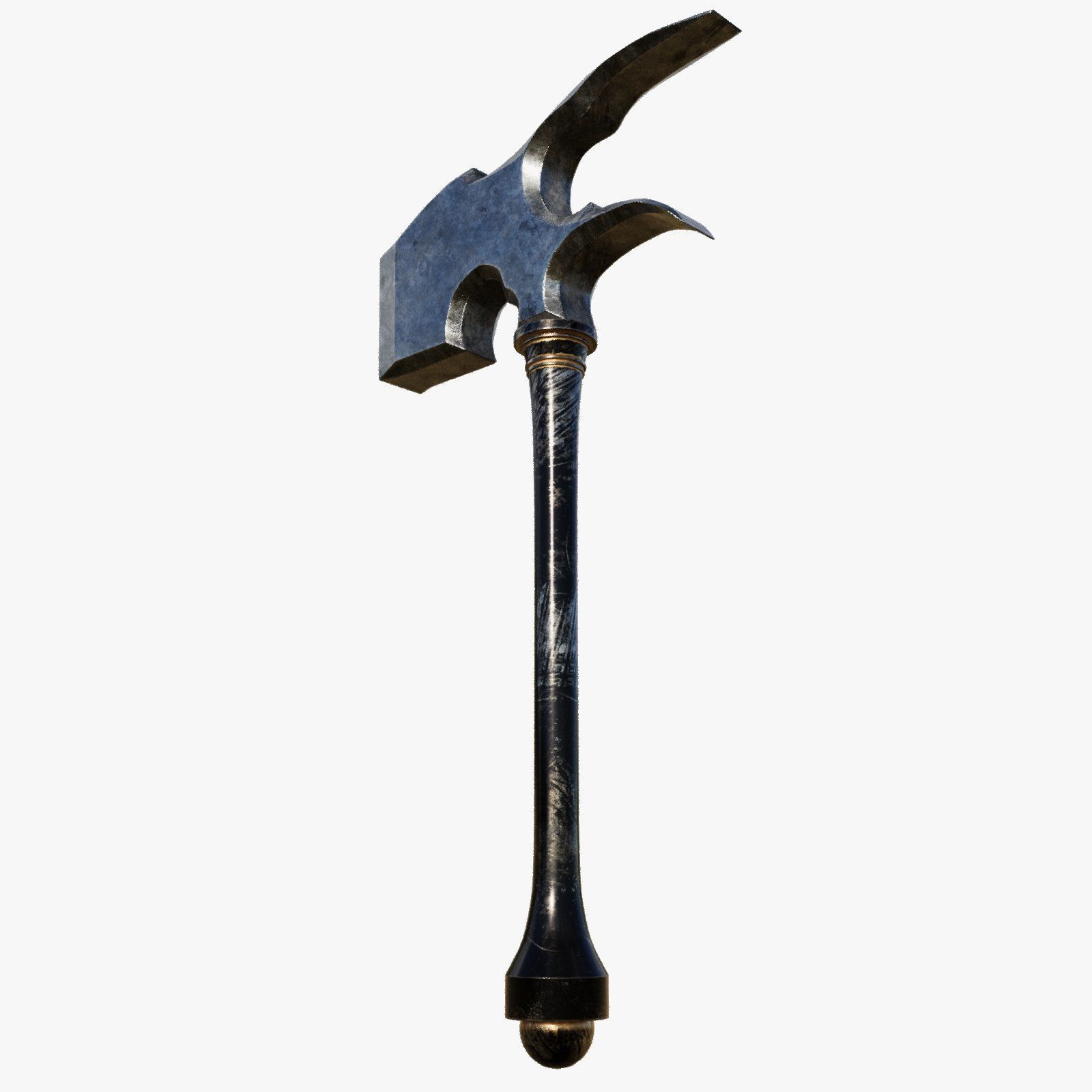 Legendary 3D Model of Kings Hammer for Royal Quests 3D model_9