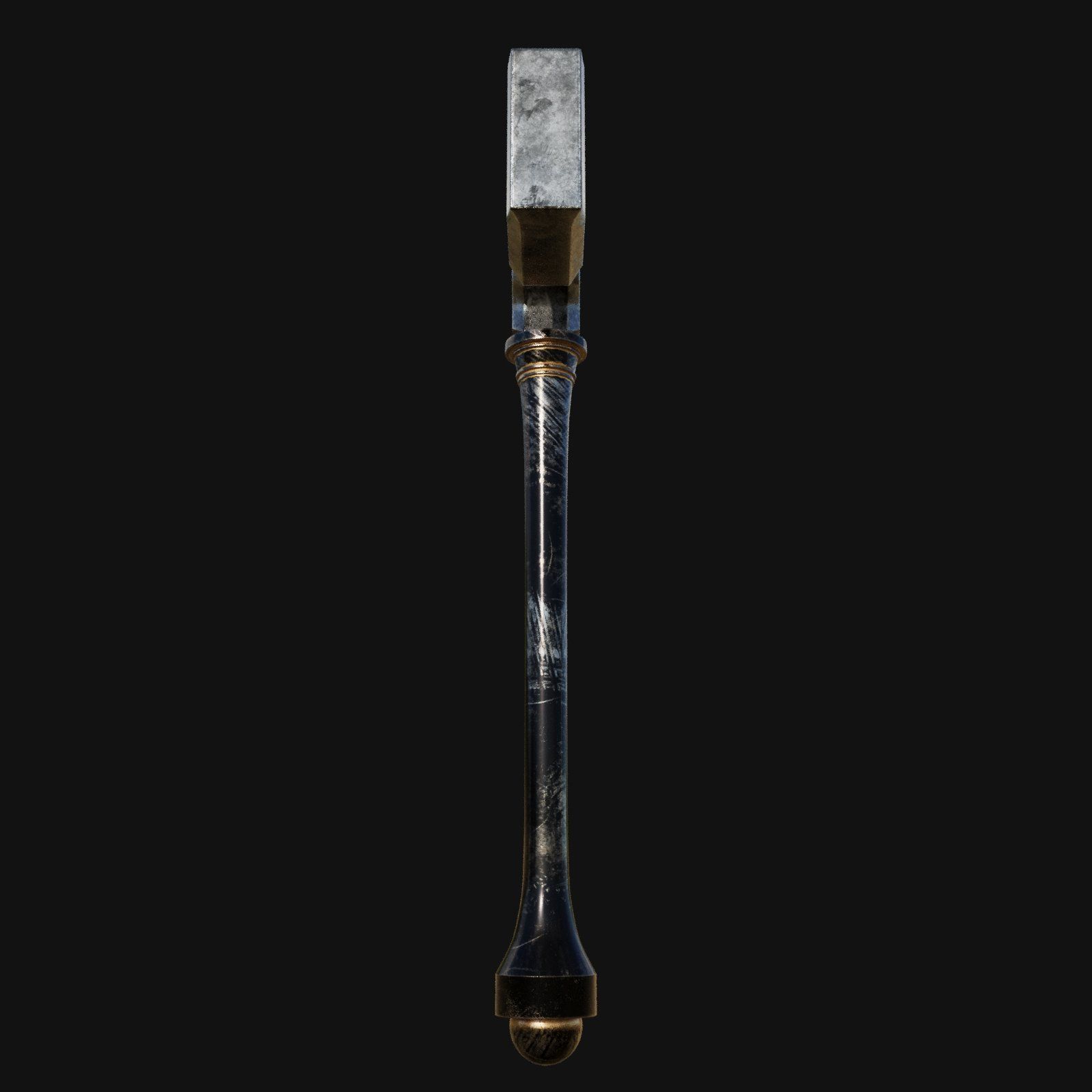 Legendary 3D Model of Kings Hammer for Royal Quests 3D model_3
