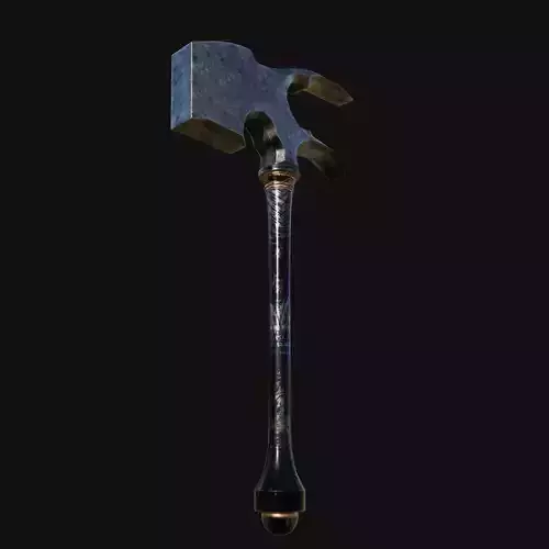 Legendary 3D Model of Kings Hammer for Royal Quests