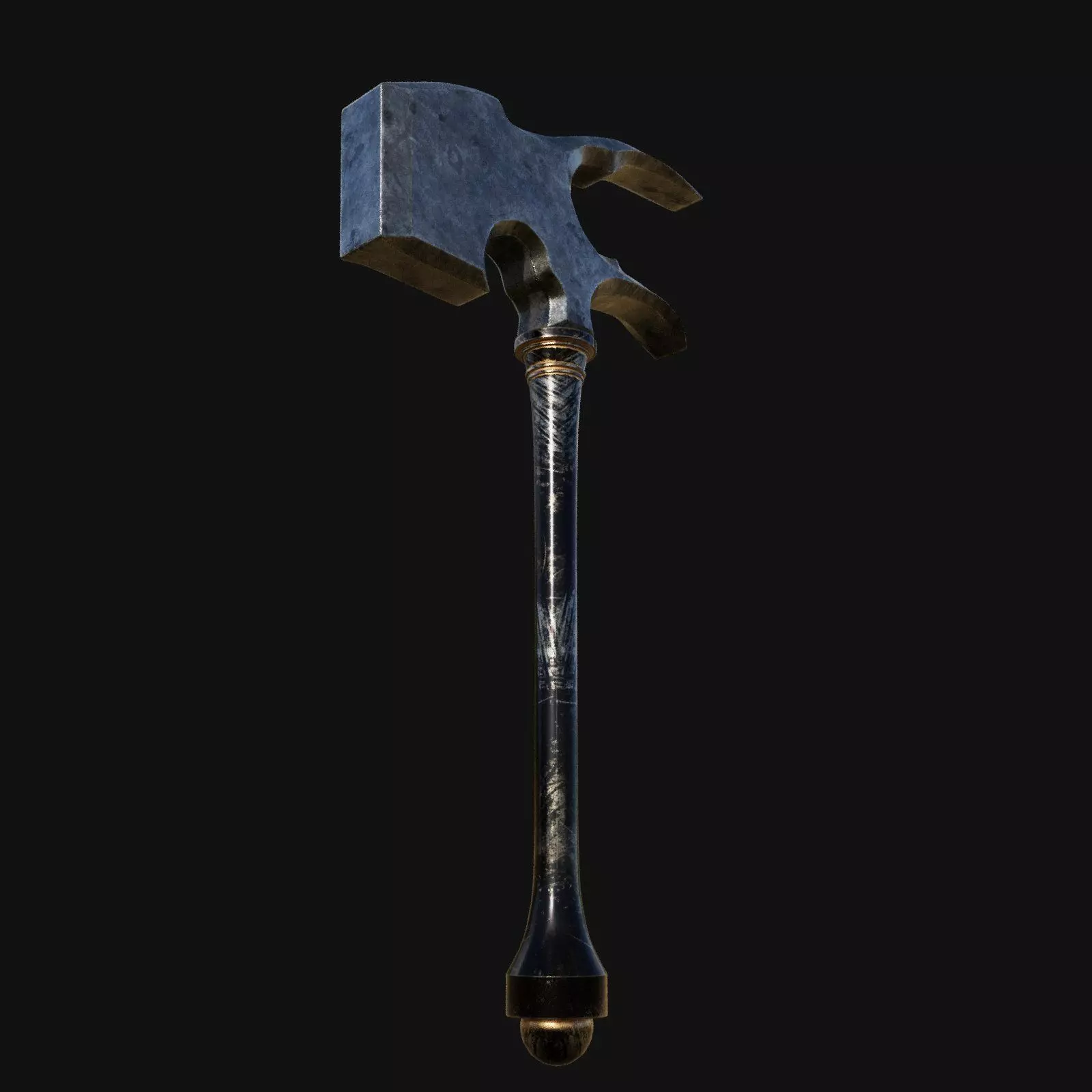 Legendary 3D Model of Kings Hammer for Royal Quests 3D model_0