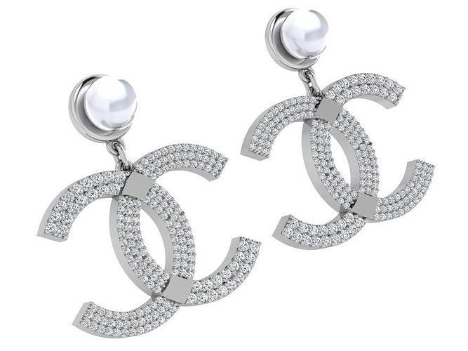 Fashion Earring 4379 3D print model