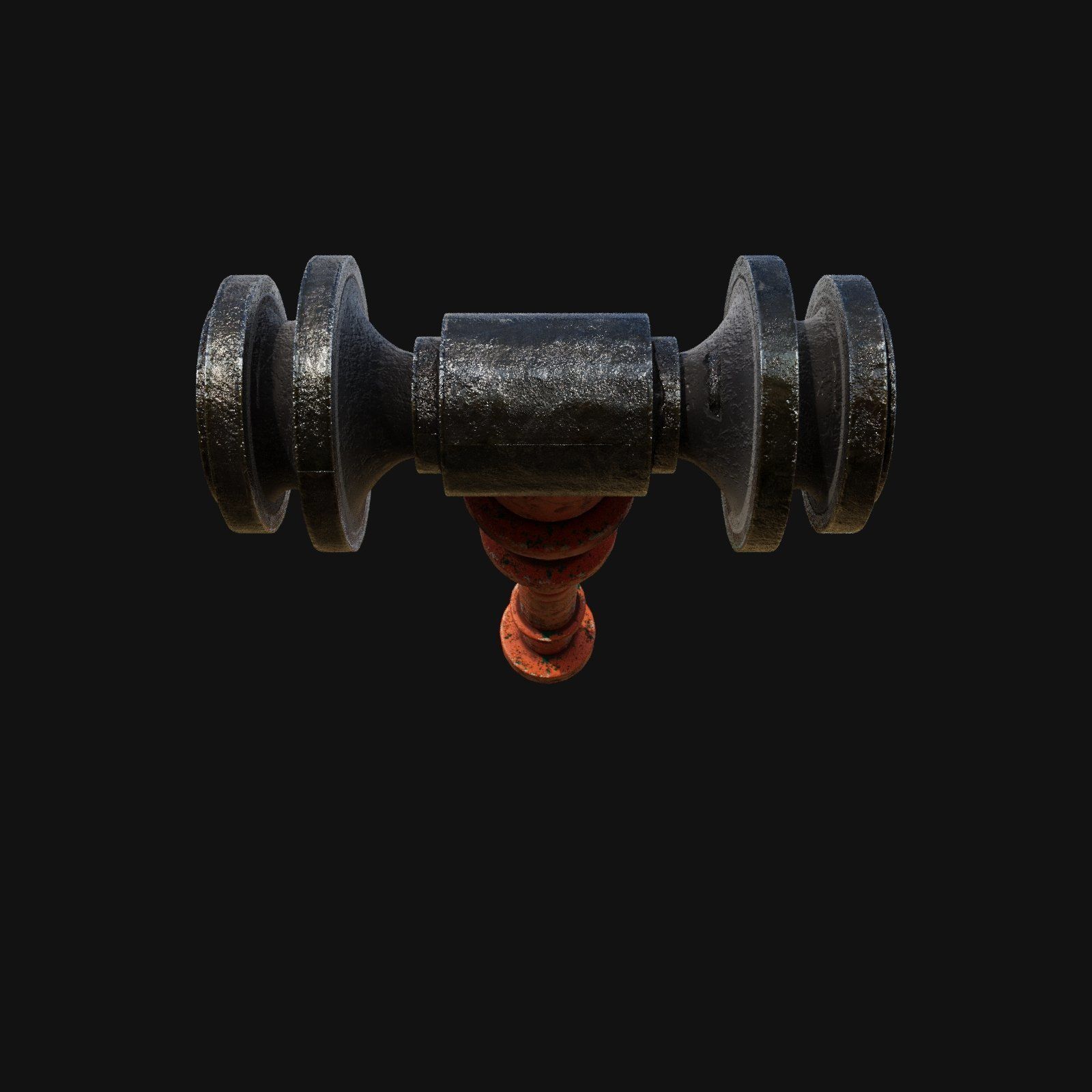 Divine 3D Model of Angelic Hammer for Heavenly Conquests 3D model_9