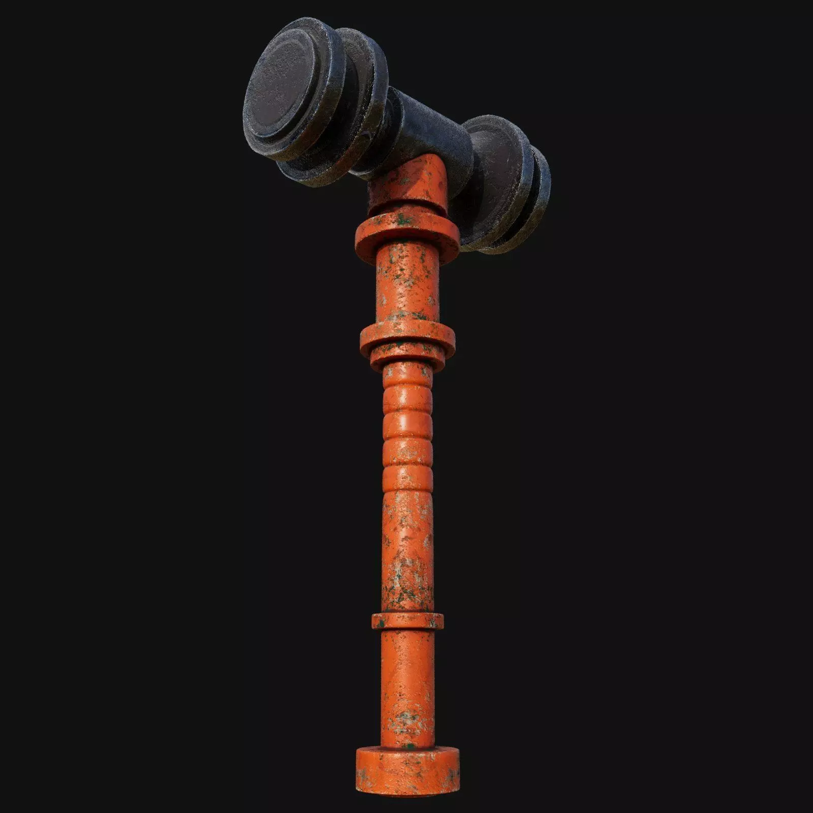 Divine 3D Model of Angelic Hammer for Heavenly Conquests 3D model_0